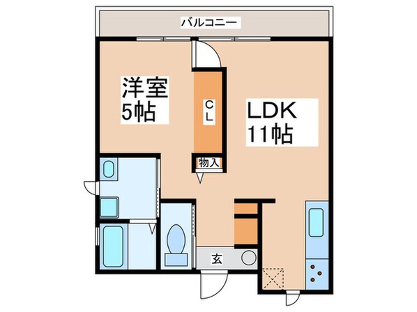 ガーデンヴィラ二日市の物件間取画像